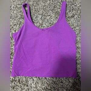 Lululemon purple align tank size 4!